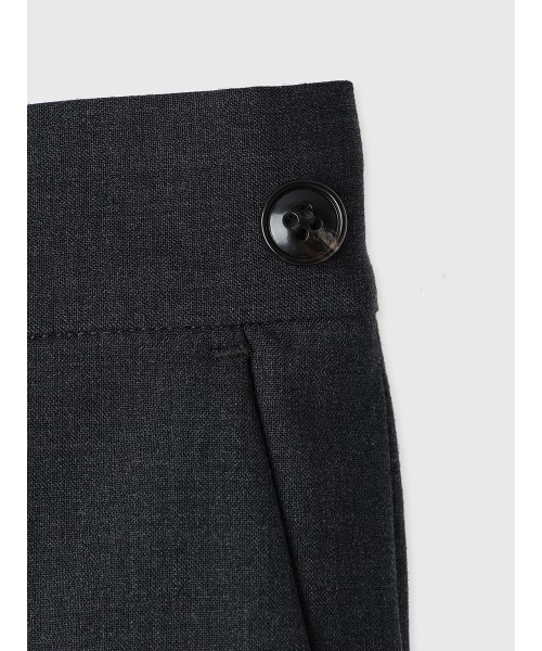 25ss 新品 anuans スカーフレイヤーテーパードパンツ アニュアンス アニュアンス anuans スカーフレイヤーテーパードパンツ （GREY
