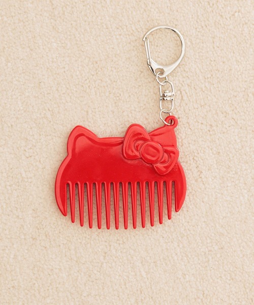 Me%（ミィパーセント） キーホルダー 「HELLO KITTY」コームチャーム