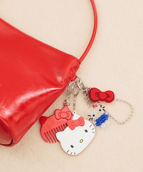 Me%（ミィパーセント） キーホルダー 「HELLO KITTY」コームチャーム