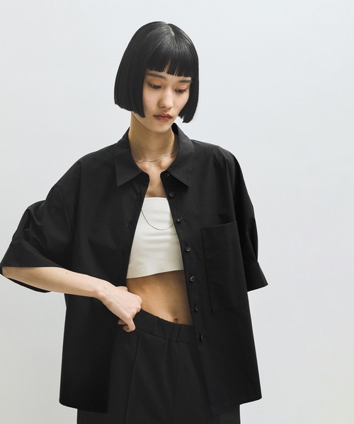 激安単価で ROPE' ET ADAM ブラウス 「サステナブル」バウンスカフス シャツ トップス