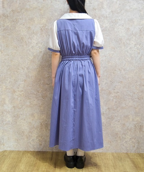 axes femme（アクシーズ ファム） ワンピース 星座刺繍アシメ