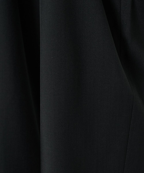 スラックス 「STUDIOUS」COOL WOOL WIDE SLACKS / 涼しいウール メンズの画像