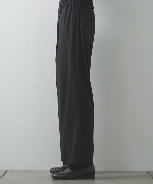 STUDIOUS（ステュディオス） スラックス 「STUDIOUS」COOL WOOL WIDE