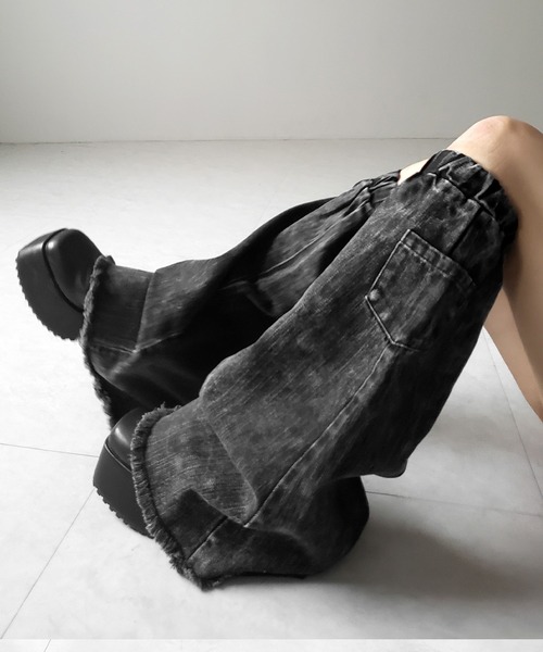 me+em select（ミームセレクト） レッグウォーマー レディース