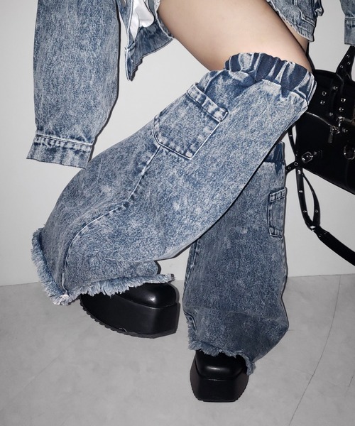 me+em select（ミームセレクト） レッグウォーマー 「 セットアップ