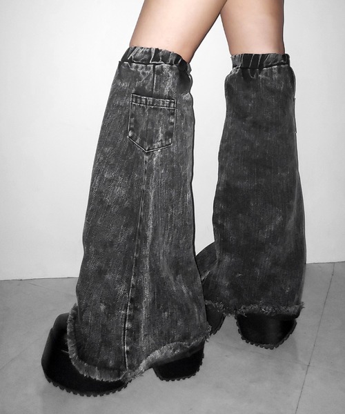 me+em select（ミームセレクト） レッグウォーマー レディース