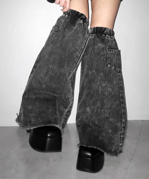 me+em select（ミームセレクト） レッグウォーマー レディース