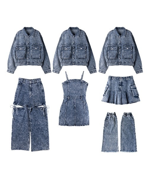 me+em select（ミームセレクト） レッグウォーマー 「 セットアップ