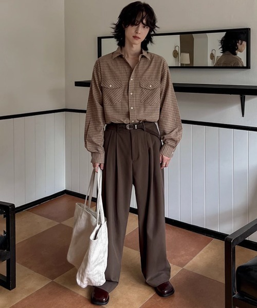 MaisonMargielaチェックボタンアップシャツドレス MM6 Maison Margiela/エムエム6 メゾン マルジェラ通販 | テクニカル