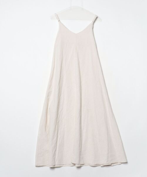 JUNOAH（ジュノア） キャミソールワンピース - ホワイト レディース