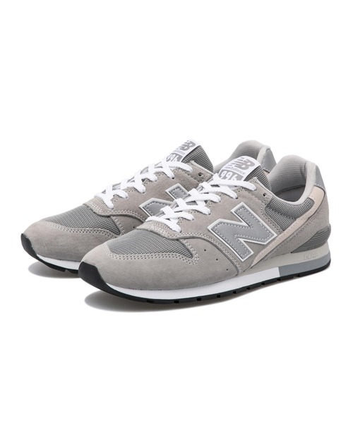 [New Balance] low cut спортивные туфли 23.5cm серый мужской 