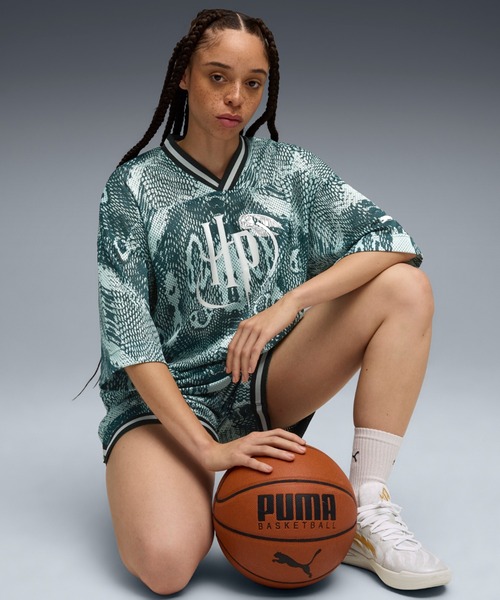 tシャツ PUMA プーマ Hoops x Harry Potter Jersey レディース