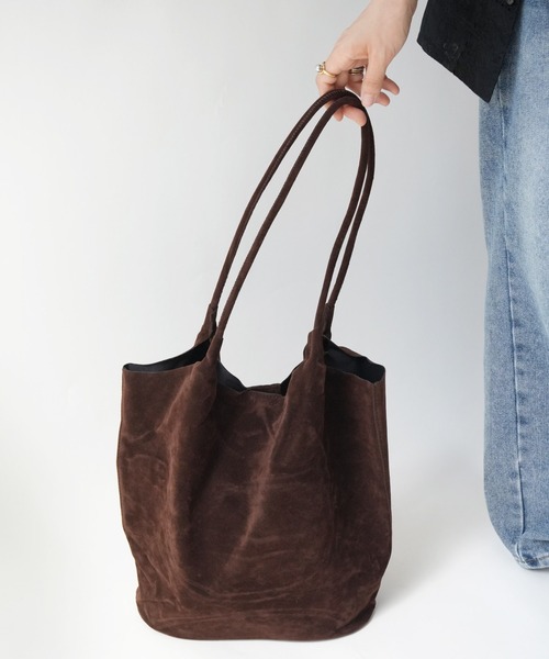 Port（ポート） トートバッグ 「 」 シンプル フェイクスエード トート