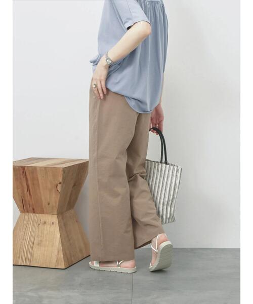 Samansa Mos2 blue（サマンサモスモスブルー） パンツ ハイウエスト