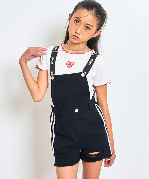 Apolina／オーバーオール サロペット 2-3y ANAP GiRL（アナップガール） サロペット オーバーオール サイドライン