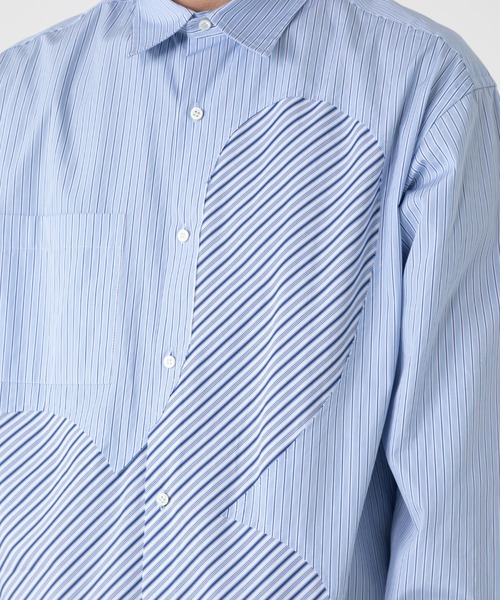 suesada シャツ 22AW suesada シャツ 22AW 門倉太久斗/22世紀ジェダイ slash shirt black