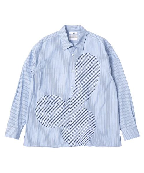 TXA シャツ 門倉太久斗/22世紀ジェダイ Slash striped shirt メンズ