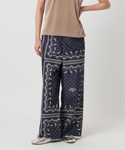 UNITED ARROWS（ユナイテッドアローズ） パンツ タフタ プリント