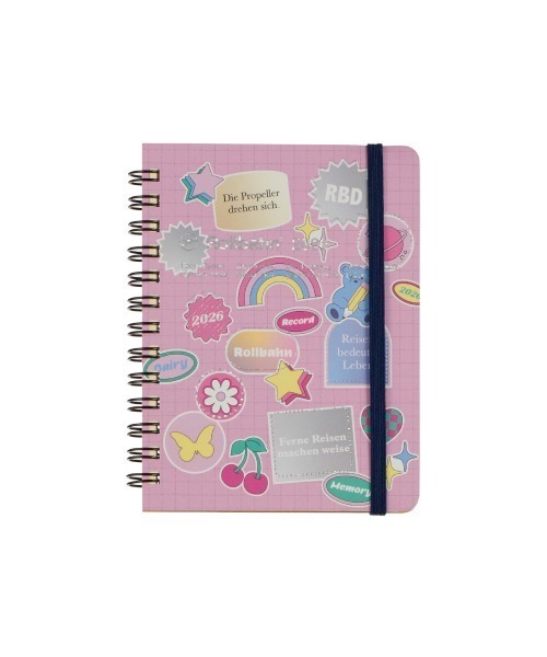 Rollbahn 手帳 「2026年版／2025年10月始まり手帳」ロルバーン