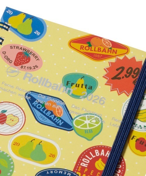 Rollbahn 手帳 「2026年版／2025年10月始まり手帳」ロルバーン