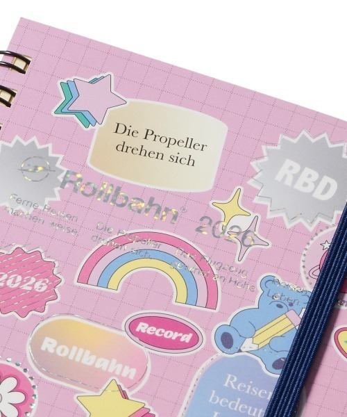 Rollbahn 手帳 「2026年版／2025年10月始まり手帳」ロルバーン