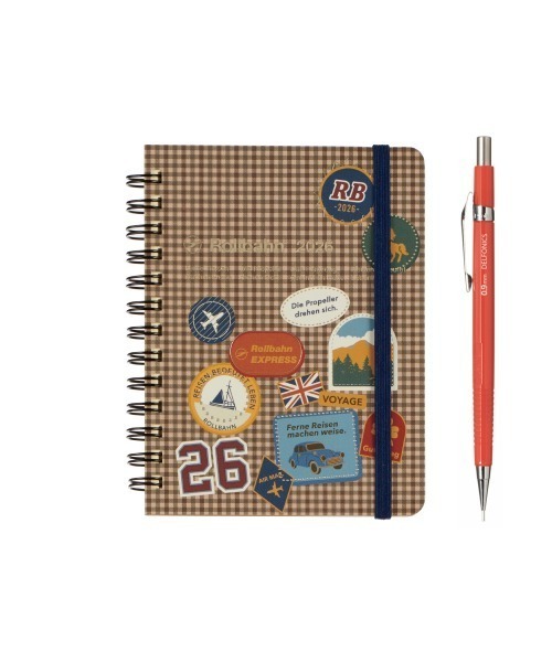 Rollbahn 手帳 「2026年版／2025年10月始まり手帳」ロルバーン