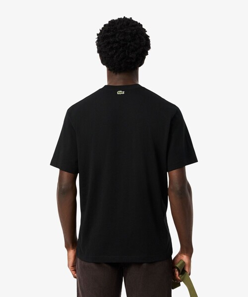 LACOSTE（ラコステ） tシャツ ヘリテージロゴステッチTシャツ メンズ