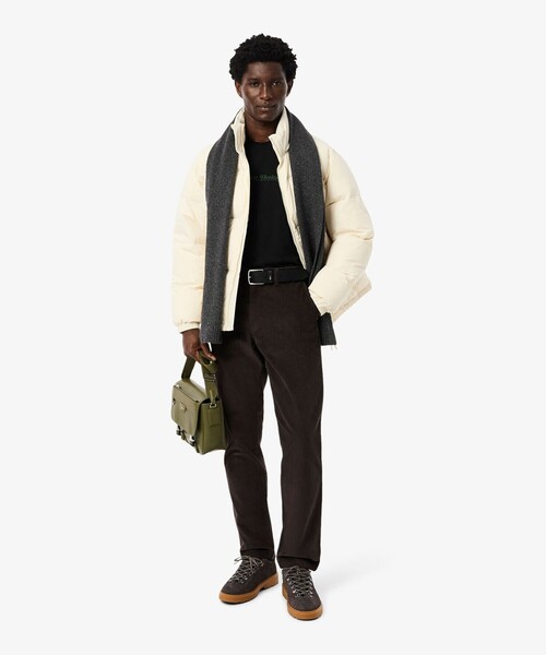 LACOSTE（ラコステ） tシャツ ヘリテージロゴステッチTシャツ メンズ
