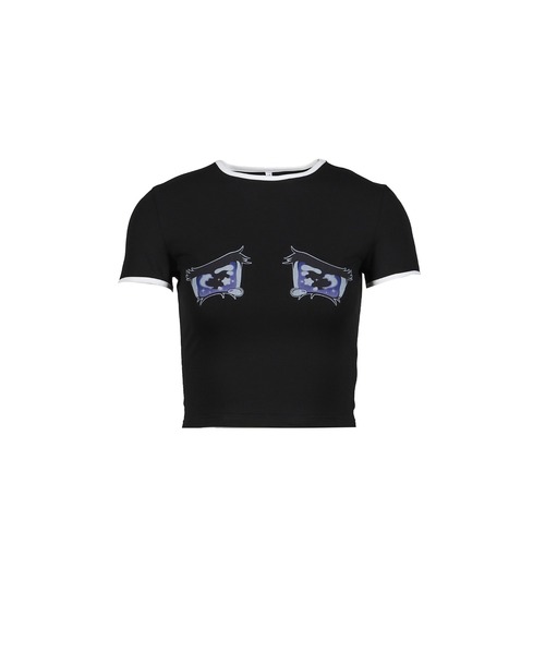 NODRESS（ノードレス） tシャツ ””NO CRY”” CRYING EYES PRINTED T