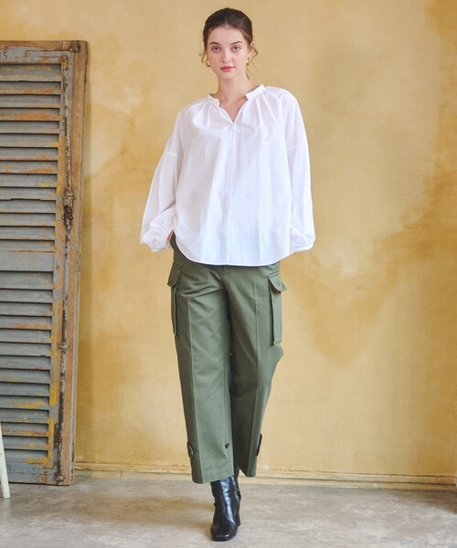 DRESSTERIOR（ドレステリア） 長袖ブラウス 34 パープル レディース