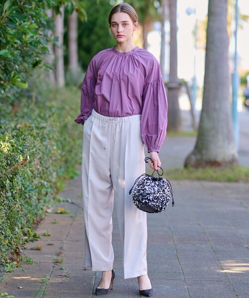 DRESSTERIOR（ドレステリア） 長袖ブラウス 34 パープル レディース