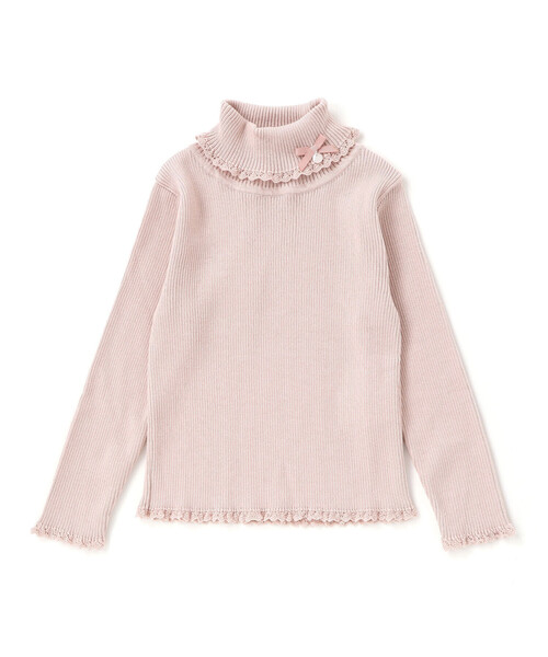 Tartine et Chocolat ニット セーター 「日本製」ソフトコットンリボン