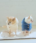 犬 服 「DOG」ニットポンチョの詳細画像2
