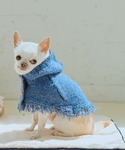 犬 服 「DOG」ニットポンチョの詳細画像5