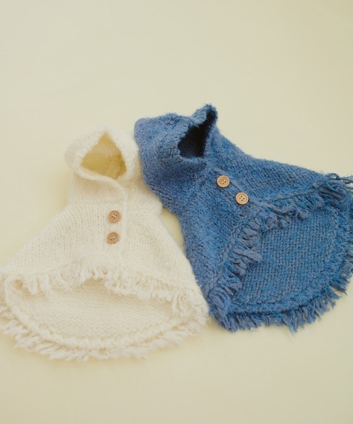 ROPE' PICNIC（ロペ ピクニック） 犬 服 「DOG」ニットポンチョ