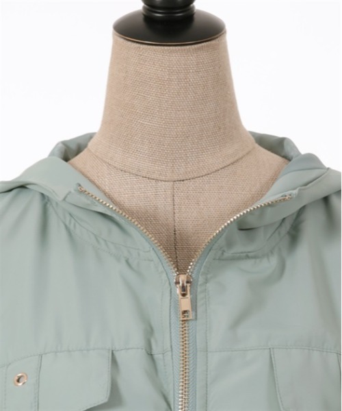 「axes femme POETIQUE」 ジップアップブルゾン MEDIUM キナリ レディース_画像9