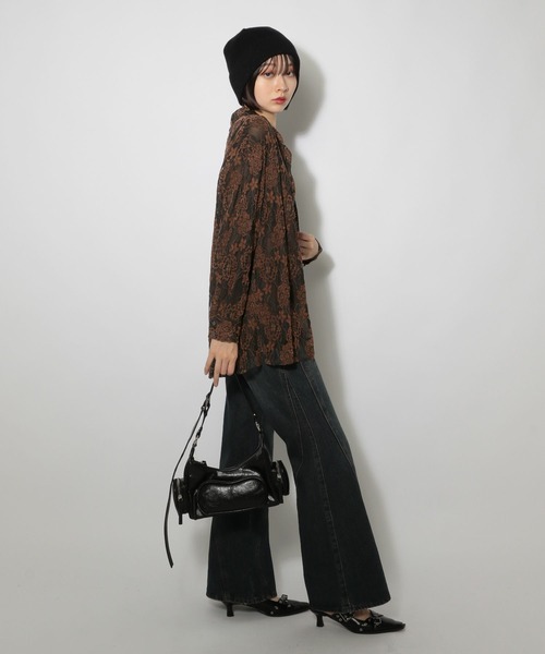 ☆ページ PAGEBOY（ページボーイ） ブラウス シャツ ウインターレースシャツ