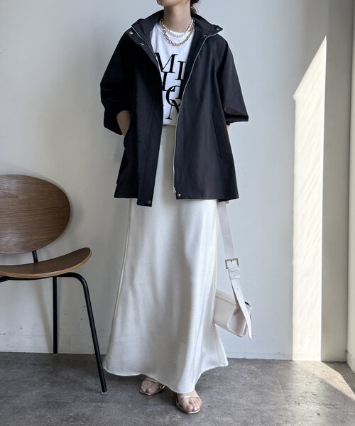 DouDou（ドゥドゥ） ジップアップブルゾン FREE チャコールグレー