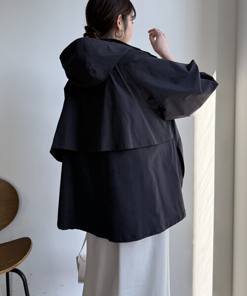 DouDou（ドゥドゥ） ジップアップブルゾン FREE チャコールグレー