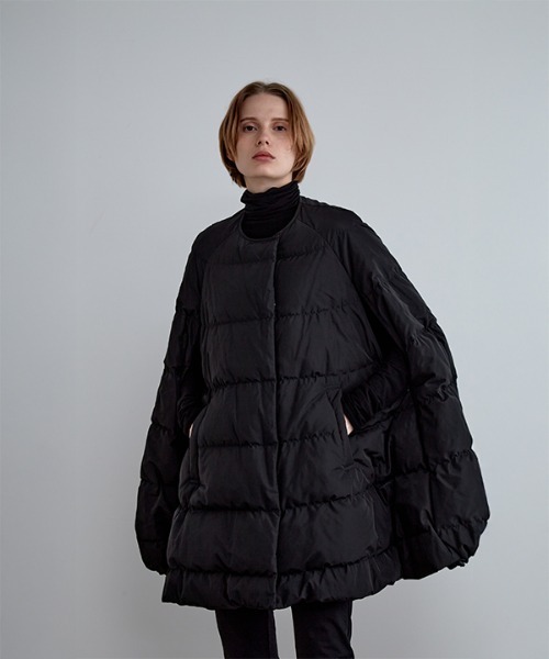 LE PHILダウンジャケット パッフィーダウンケープ パッフィーダウンケープ（ダウンジャケット/コート）｜LE PHIL