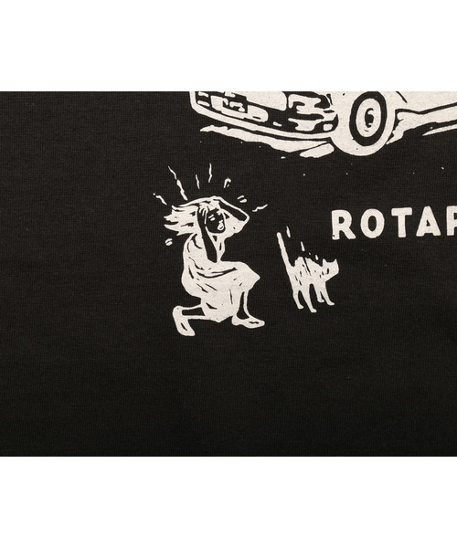 「ROTAR」 半袖Tシャツ MEDIUM オフホワイト メンズ_画像6