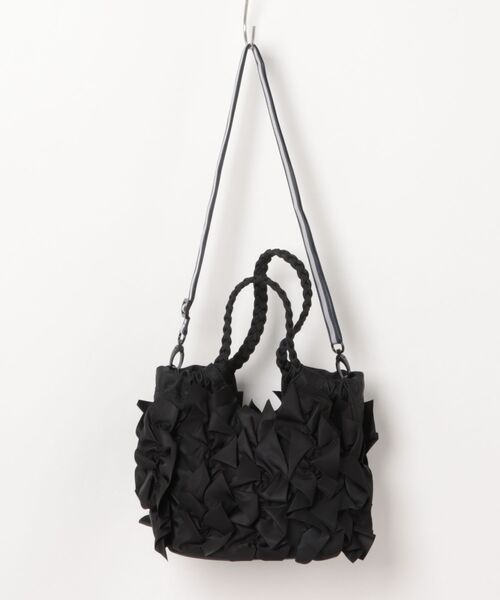 H.A.K（ハク） ショルダーバッグ バッグ ナイロンフリルミニショルダー