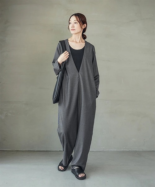 SOLAMONAT LARME（ソラモナラーム） サロペット オーバーオール T/R