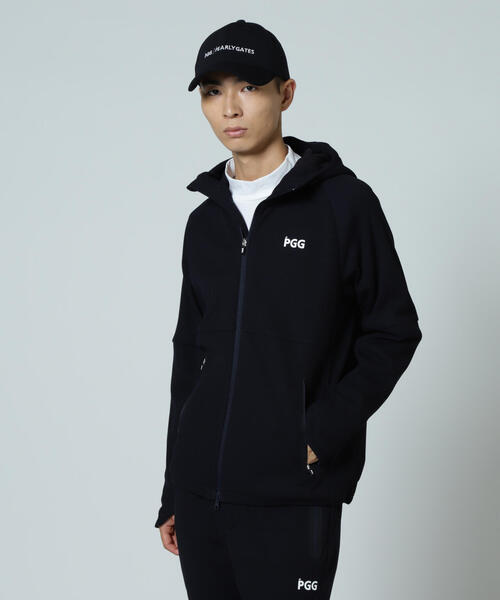 専用、パーリーゲイツPGGダブルラッセルロゴ総柄フルジップジャケットサイズ4 PEARLY GATES（パーリーゲイツ） ブルゾン アウター 「PGG」「直営店舗