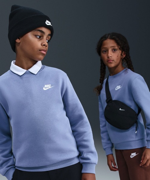 NIKE（ナイキ） トレーナー YTH NSW クラブ LBR フリース L/S クルー