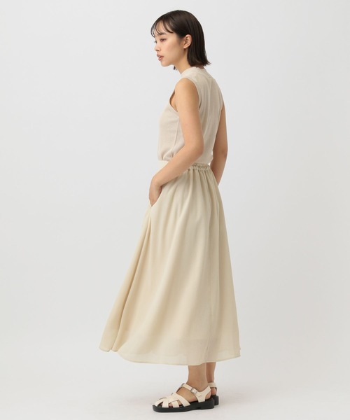 「saloon」 ロングスカート FREE グレー レディース_画像9