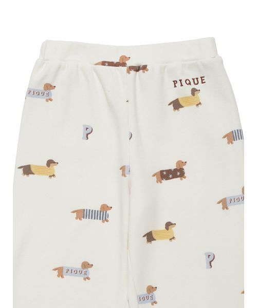 gelato pique（ジェラートピケ） パジャマ 「KIDS」ダックスフンド柄