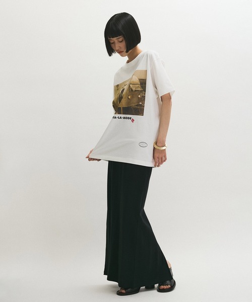 「TANGTANG」 半袖Tシャツ S ホワイト レディース_画像7