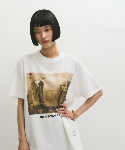 「TANGTANG」 半袖Tシャツ S ホワイト レディース_画像8