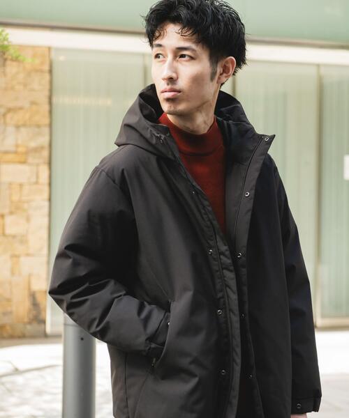 BURBERRY素敵な末広がりALine ダウンパーカーJKT ¥18999→現 BURBERRY(バーバリー) 21AW ロゴベルト フード付き ダウンコート